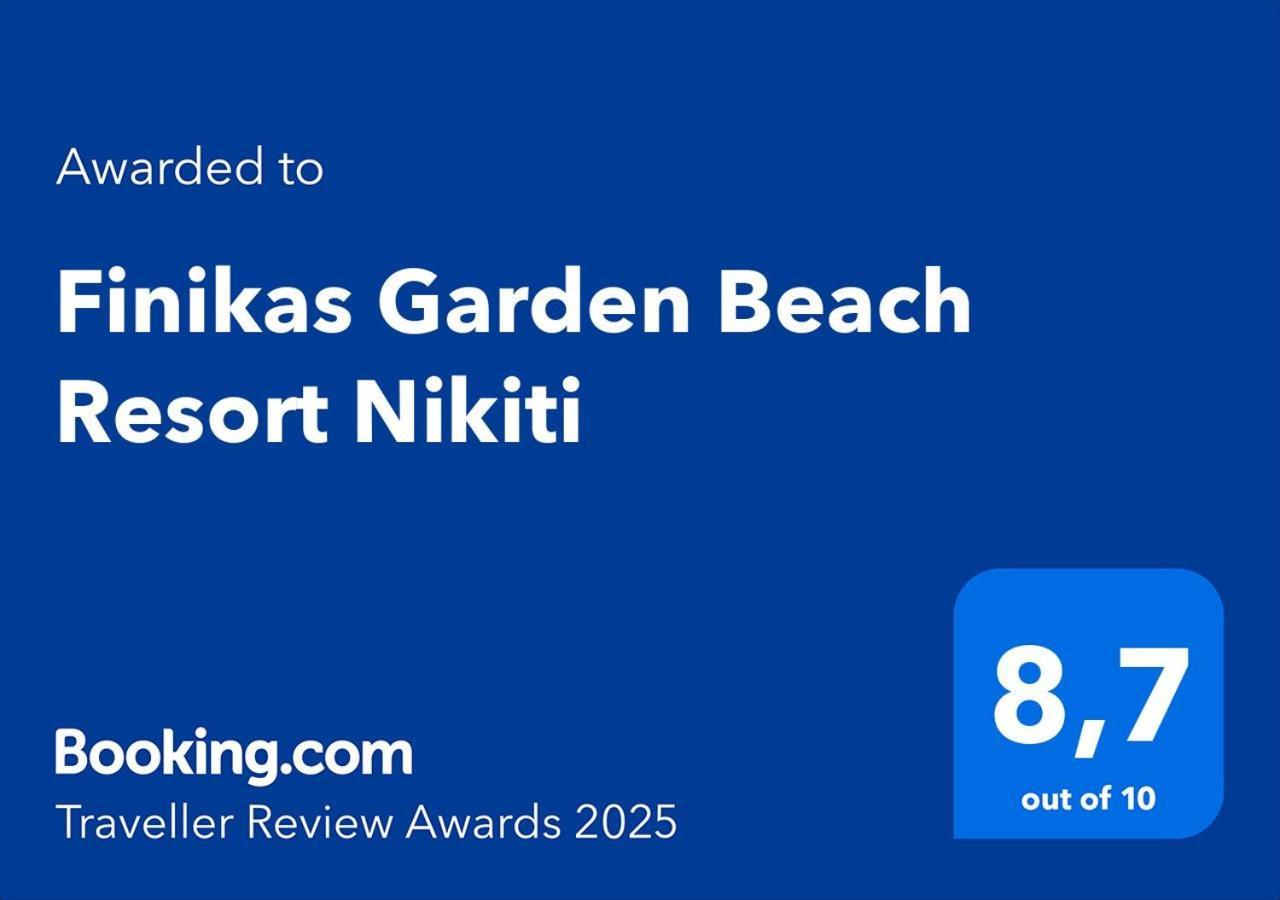 Finikas Garden Beach Resort Nikiti 外观 照片